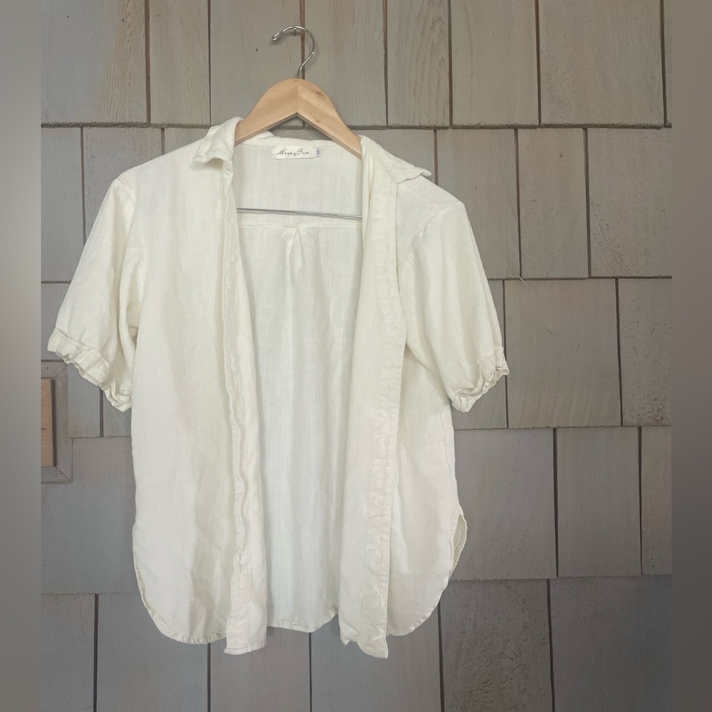 Women’s Cotton Button Up Blouse